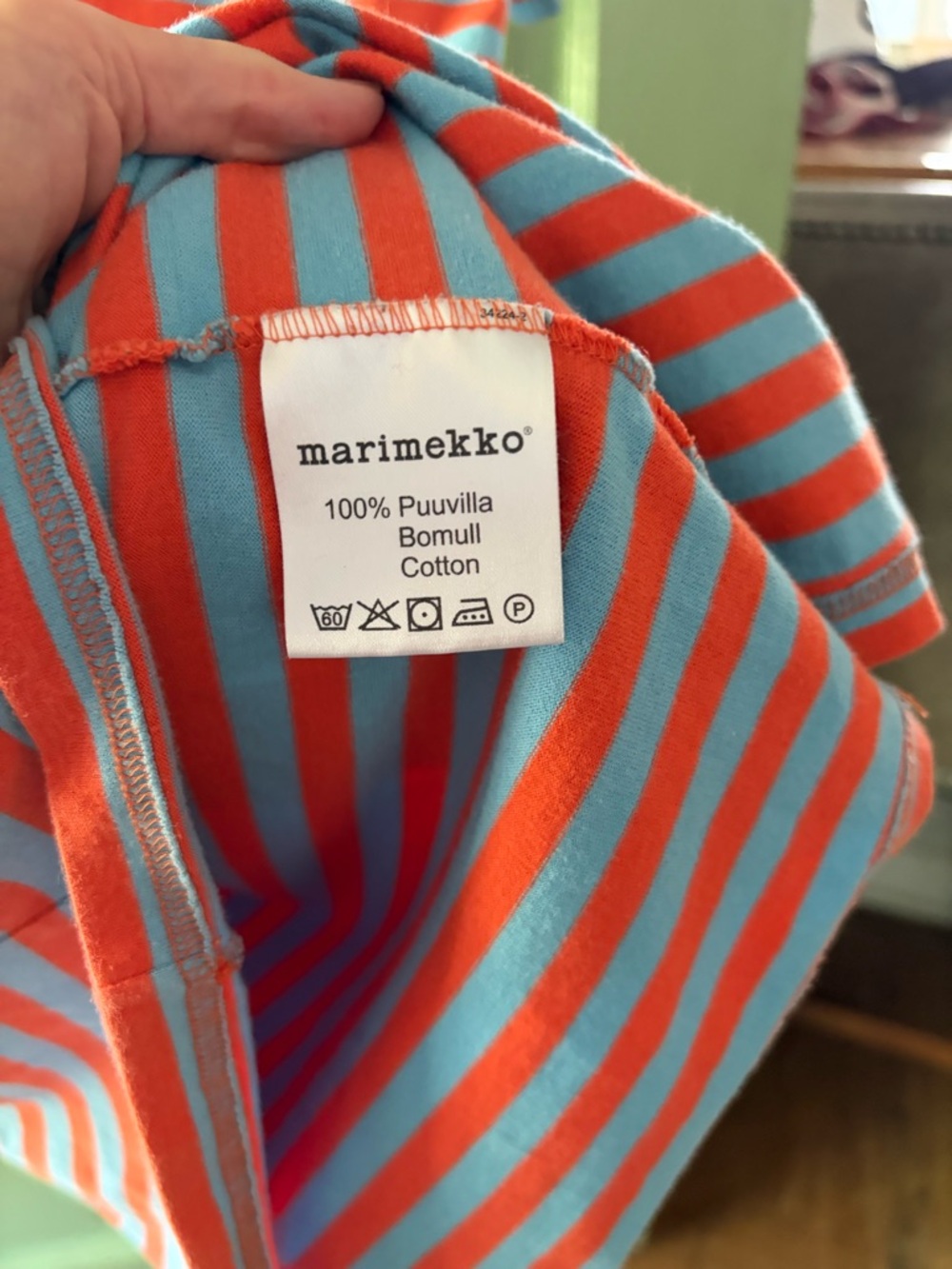 ORIGINAL MARIMEKKO STRIPED T-SHIRT MIDI DRESS - Picture 7 of 7